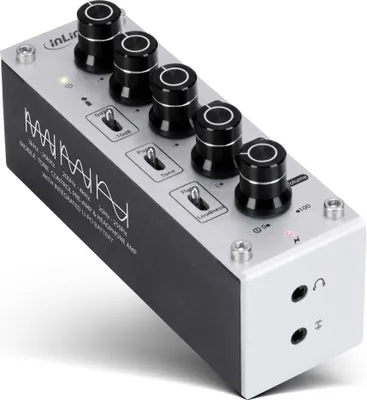 Obrázok produktu pre InLine® AmpEQ mobilný slúchadlový zosilňovač a ekvalizér Hi-Res AUDIO s dobíjacou batériou