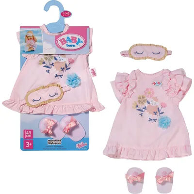 Obrázok produktu pre BABY born Night Gown 43cm, nočná košeľa pre bábiku, 3 rok / roky