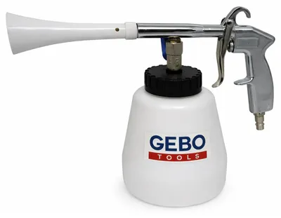 Immagine prodotto di Pistola per lavaggio interno auto ad aria compressa Tornador, pistola soffiaggio a secco, kit pistola pulizia auto modello 2 Gebo Tools