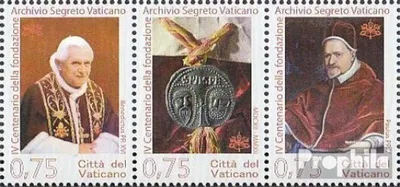 Produktbild von Briefmarken Vatikanstadt 2012 Mi 1745-1747 Dreierstreifen (kompl.Ausg.) gestempelt Vatikanisches Geheimarchiv