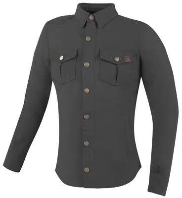 Immagine prodotto di Camicia da moto Bogotto Furrow da donna, grigio scuro, XL
