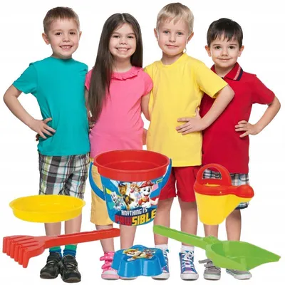 Produktbild von WADER Paw Patrol Sandspielzeug Set 6 Teile