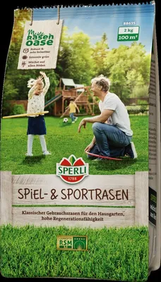 Produktbild von SPERLI Rasensaat Spiel und Sportrasen RSM 2.3 2 kg