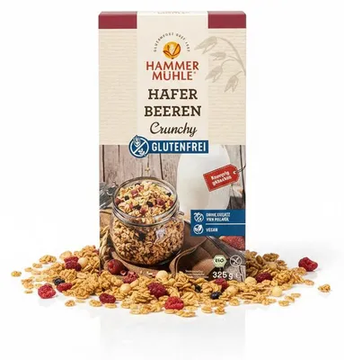 Produktbild von Hammermühle Hafer Beeren Crunchy 325g