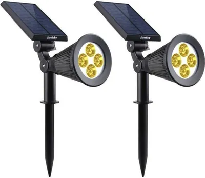 Obrázok produktu pre Lampa lumi garden black 5 v 250 lm (2 ks)