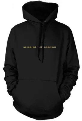 Produktbild von Bring Me The Horizon Spray Hex (Back Print) Black XL Hoodie