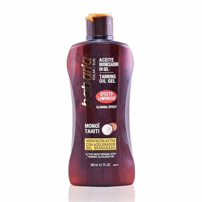 Produktbild von Babaria 31943, Sonnenschutzöl, Körper, Flasche, Bräunung, Feuchtigkeitsspendend, Jeder Hauttyp, 200 ml