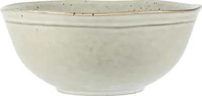 Produktbild von 6er SET Müslischalen SAND DUNES H. 6cm D. 15cm creme aus Steingut Ib Laursen