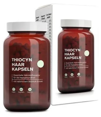 Zdjęcie produktu dla Thiocyn kapsułki do włosów 60 szt