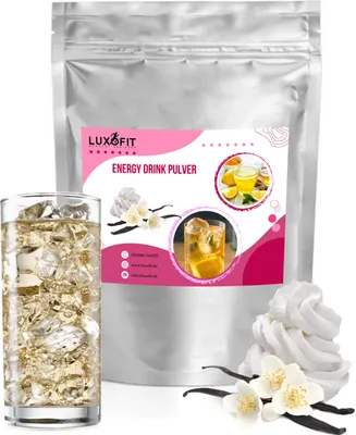 Obrázek produktu pro Vanilkový krémový energetický nápoj v prášku 333 g