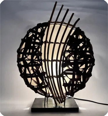 Produktbild von Deko-Leuchte Stimmungsleuchte asiatische Lampe Stehleuchte Tischleuchte Tischlampe Bali Asia Feng Shui, weiß