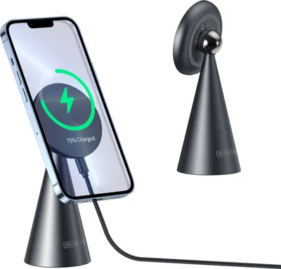Produktbild von 3-in-1 Wireless Auto Telefon Stand Schnelle Aufladung Starke Magnethalterung für Magsafe iPhone13 Schwarz