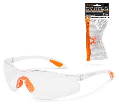 Produktbild von HANDY - Professionelle Schutzbrille transparent - Feuerwerksbrille - mit UV-Schutz