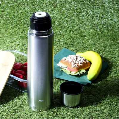 Produktbild von 1-Liter-Isolierflasche für unterwegs