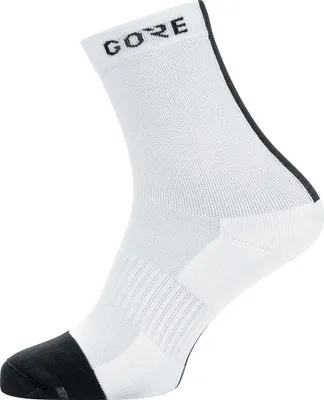 Produktbild von Gore M Mid Socken über dem Knöchel weiß-schwarz größe 35-37 100229019906