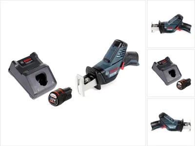 Image de Bosch GSA 12V-14 Scie sabre sans fil 12 V + 1x batterie 2,0 Ah + chargeur