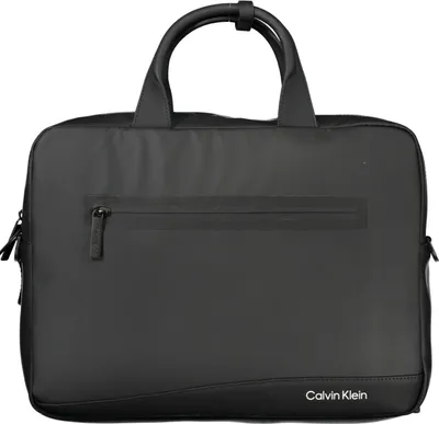 Produktbild von Vielseitige schwarze Aktentasche/Rucksack mit Laptop-Fach, ideal für Herren