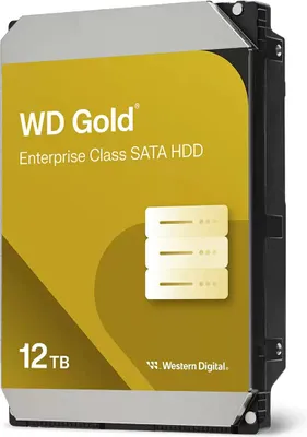 Obrázek produktu pro Interní pevný disk Western Digital Gold WD122KRYZ 12 TB 7200 ot./min 512 MB 3,5" Serial ATA III