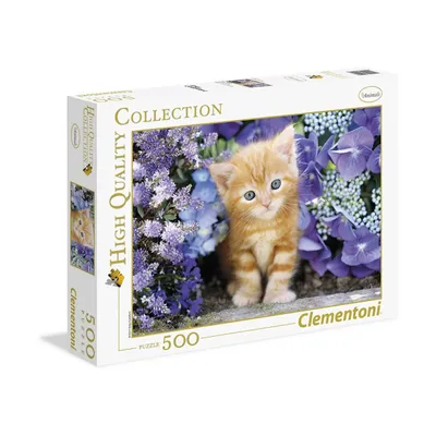 Zdjęcie produktu dla Clementoni 30415 Ginger Cat Układanka 500 elementów