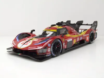 Immagine prodotto di Bburago 16306 Ferrari 499P n. 50 24 Ore di Le Mans 2025 1:18