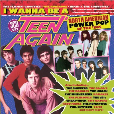 Obrázek produktu pro Various: I Wanna Be A Teen Again: American Power Pop 1980 - 1989