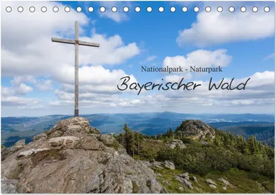Produktbild von Bayerischer Wald (Tischkalender 2026 DIN A5 quer), CALVENDO Monatskalender