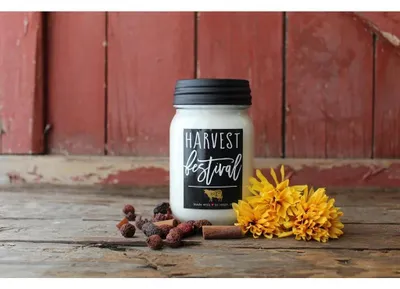 Productafbeelding van MILKHOUSE KAARS Harvest Festival, geurkaars in pot (368 g)
