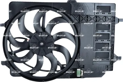 Produktbild von NRF 47302 Lüfter Motorkühlung Kühlerlüfter für MINI Schrägheck (R50, R53) Wasserkühler