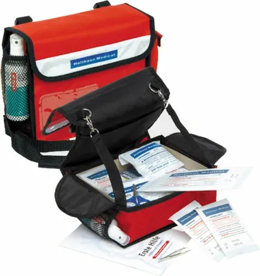Produktbild von Holthaus Verbandtasche Kita 24 x 19 x 8 cm gefüllt rot