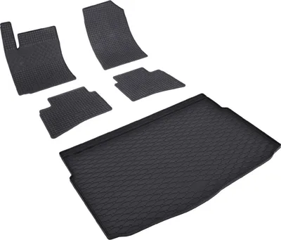 Produktbild von Z550263 Kofferraumwanne+Fußmatten passend für Kia Stonic YB Facelift Geländewagen SUV 5türer 2020-