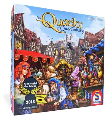 Die Quacksalber von Quedlinburg – Strategiespiel, 2-4 Spieler, ab 14 Jahren