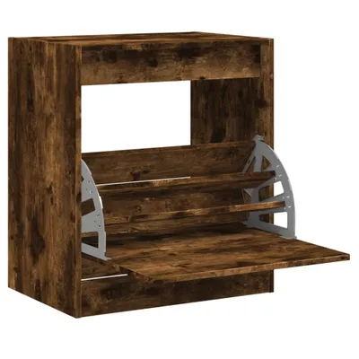 Obrázek produktu pro vidaXL Botník kouřový dub 60x42x69 cm materiál na bázi dřeva