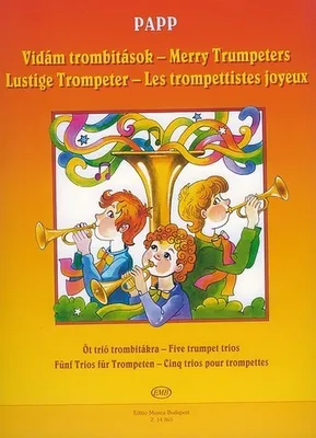 Produktbild von Lustige Trompeter für 3 Trompeten Partitur und Stimmen