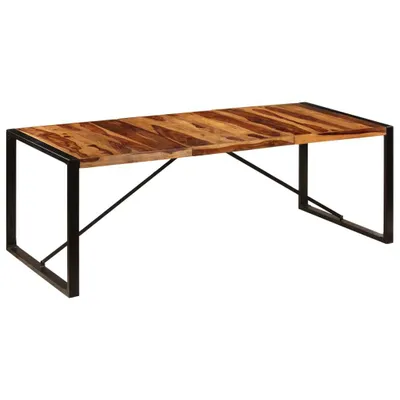 Produktbild von The Living Store Esstisch 220 x 100 x 75 cm Massivholz