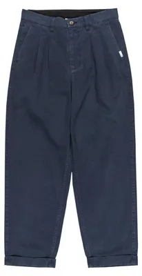 Image de Pantalon chino plissé Element Big, bleu marine Eclipse, taille 31