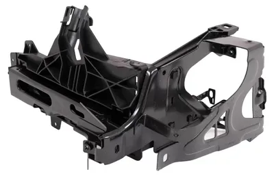 Productafbeelding van Koplampbevestigingsplaat, rechterkant, voor BMW 5-serie F10 F11, modeljaren 2009-2017.