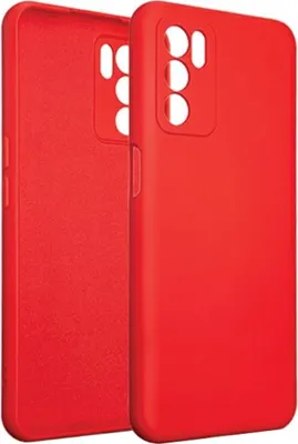 Produktbild von Beline Silikonhülle Oppo A16/A16S/A16K Rot/Rot