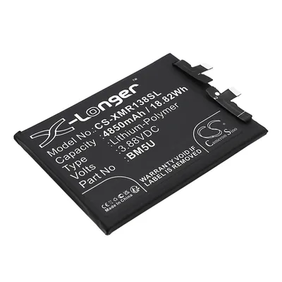 Produktbild von TECHTEK Akku Kompatibel mit [Redmi] 23090RA98C, Note 13 Pro+ Ersetzt BM5U