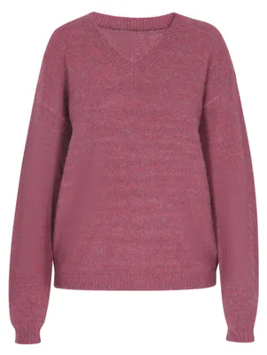 Image de Pull EVERA pour femme - Violet, taille S