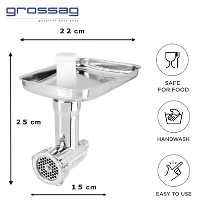 Obrázek produktu pro Nástavec na mletí masa Grossag KFW 5