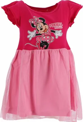 Produktbild von Disney Minnie Mouse Kinderkleid Pink Mädchen Kindermode Kleid 3 Jahre