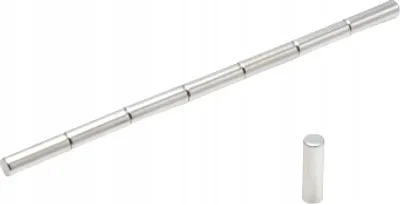 Zdjęcie produktu dla Magnes Neodymowy Walcowy 3x10 mm mm N38 100 szt