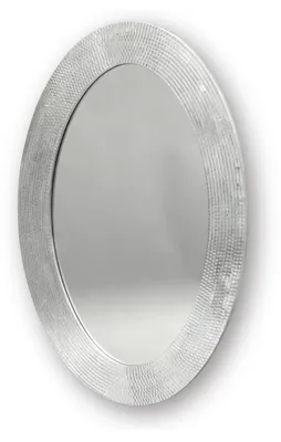 Zdjęcie produktu dla Lustro - Owalne - Disco - Srebrne - 60x1x40 cm
