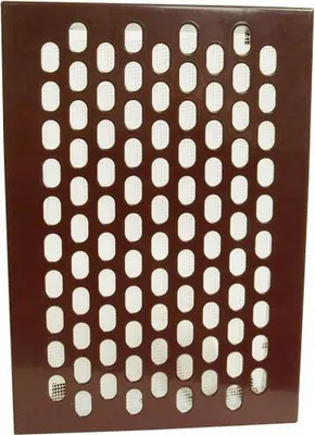 Obrázek produktu pro Kratka Wentylacyjna Metalowa Do Wewn D/Tkm 140*210Mm Brązowa