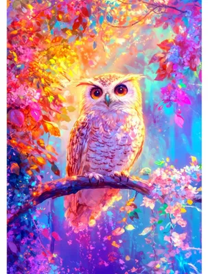 Immagine prodotto di BUON DIVERTIMENTO CON il puzzle Blooming Owl da 1000 pezzi