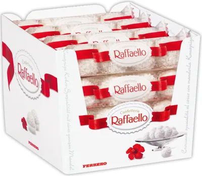 Produktbild von Ferrero Raffaello 16er Big-Pack (16 Stangen x 40g)