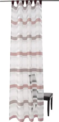 Produktbild von Vorhang Elina, Schlaufenschal - 135 x 245 cm, Bordeaux