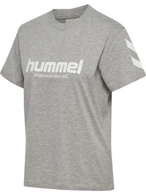 Image de T-shirt Hummel hmlLEGACY 2.0 W à manches courtes - Gris chiné, taille : XL