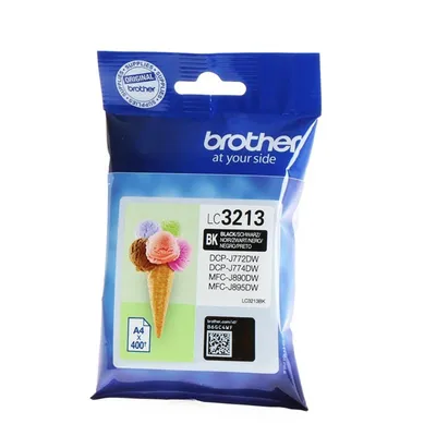 Produktbild von Original Tintenpatrone Brother LC3213BK Schwarz
