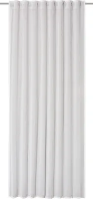 Produktbild von Elbersdrucke Vorhang mit verdeckten Schlaufen Air 00 weiß halbtransparent 255x140cm 201791 Wohnzimmmer Schlafzimmer Flur Küche